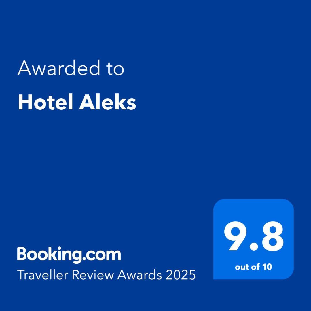 Hotel Aleks Shkoder Bagian luar foto